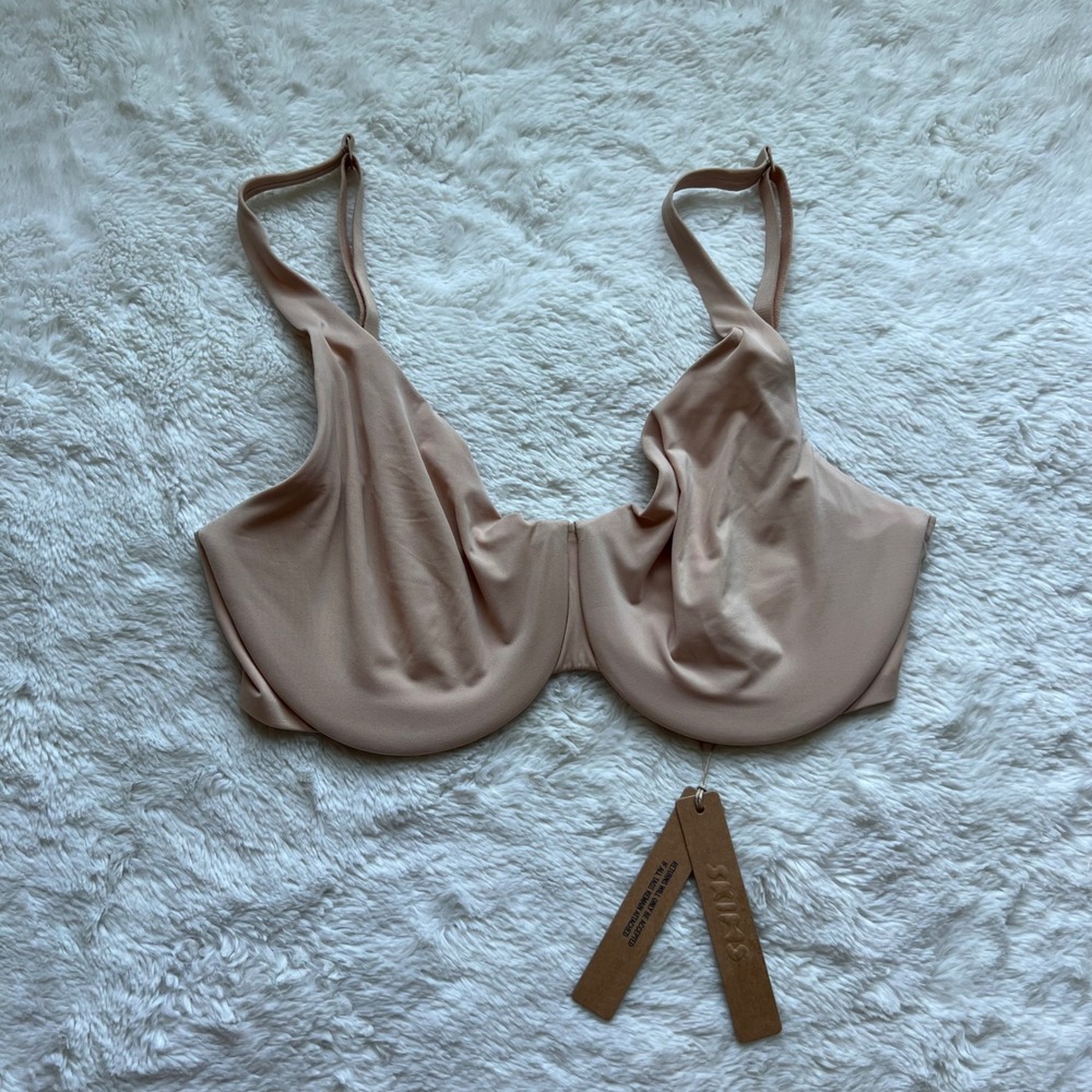 SKIMS Smoothing Intimates Unlined Minimizer Bra Clay Size 32DD FL-FUL-6416W NEW